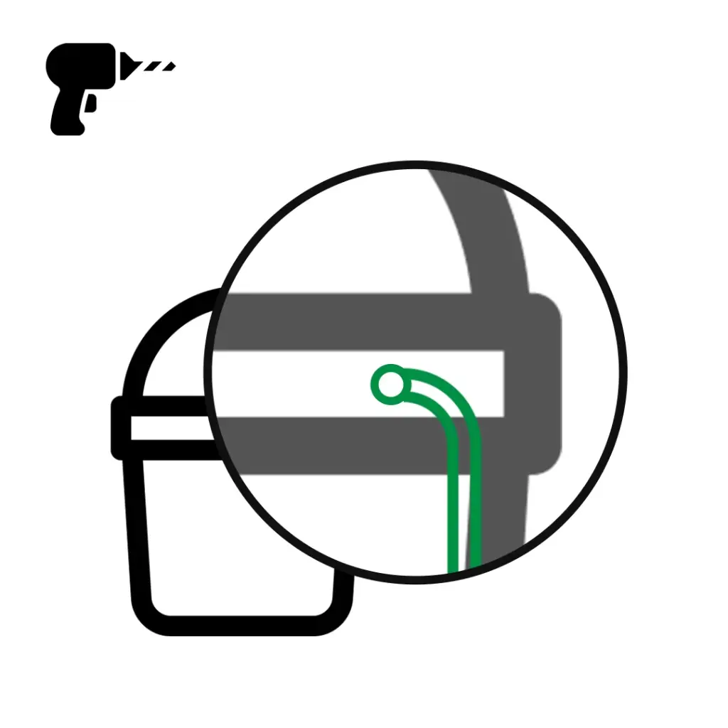 Air Hose Hole (Service)