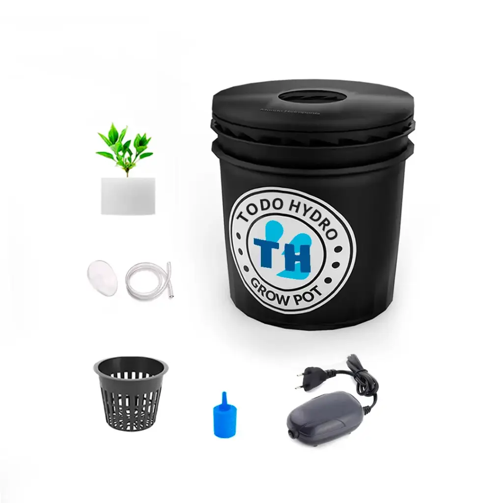 Grow Pot Initial DWC Hydro Bucket Kit with Air Pump & Accessories (copy)